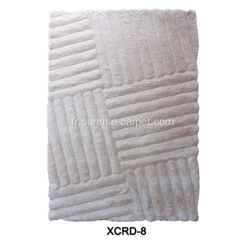 Microfibre Shag Avec Design 3D